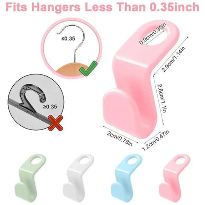✨Space Saving Hangers Connector Hooks 20 Counts