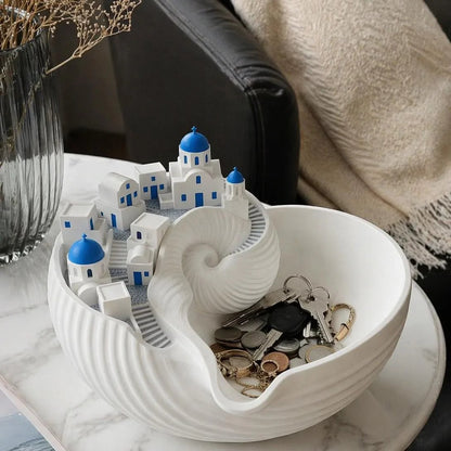 🌊Santorini Catchall Bowl
