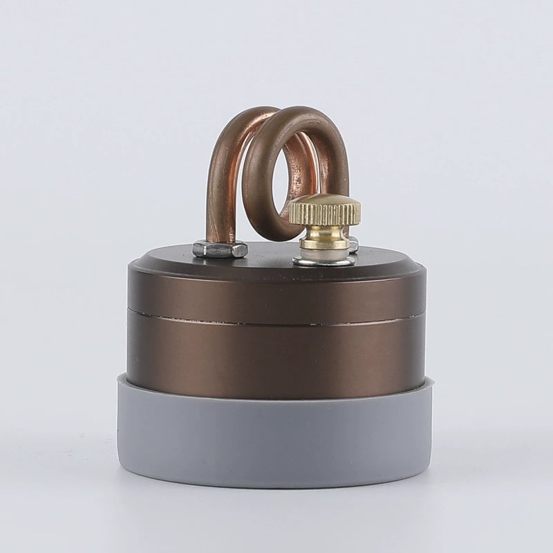 Compact coffee color portable alcohol camping stove