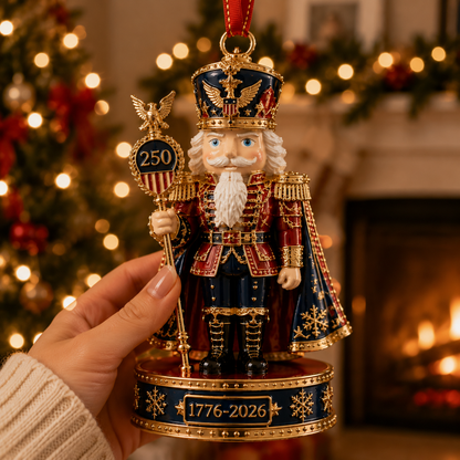 🇺🇸🎄America 250th Anniversary Nutcracker Christmas Ornament Collection