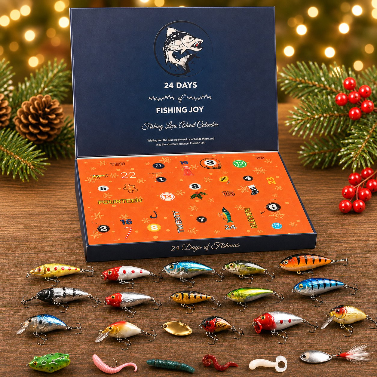 🎣 Fishing Advent Calendar — 24 Days of Fishing Surprises
