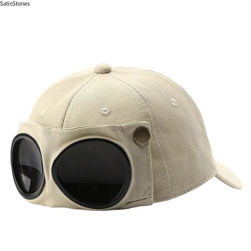 Men's Korean-Style Pilot Baseball Cap