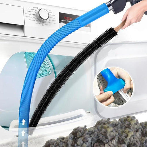 💥2 Pieces Dryer Vent Cleaner Kit Compatible with Most Vacuum Cleaner