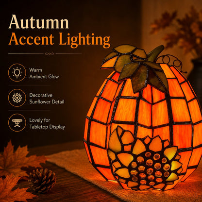 🎃 Light Up Halloween Night with Spooky Stained-Glass Style Lamps ✨