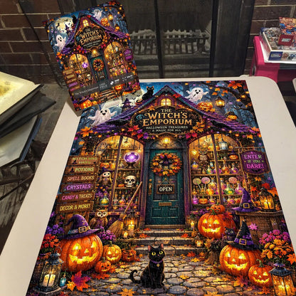 💥🏆The Witch’s Emporium Jigsaw Puzzle 1000 Pieces