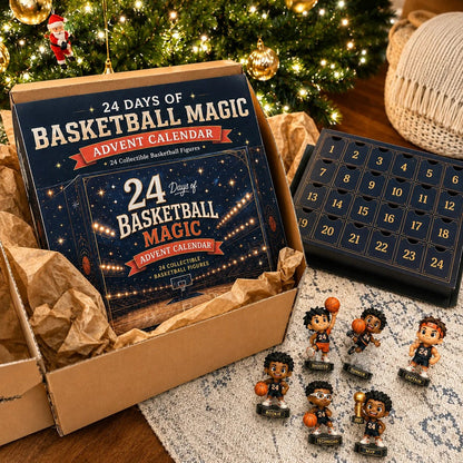 24 Days of Basketball Magic Advent Calendar | 24 Collectible Basketball Figures 🏀