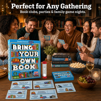 Bring Your Own Book: A Novel Party Game 📚🐱