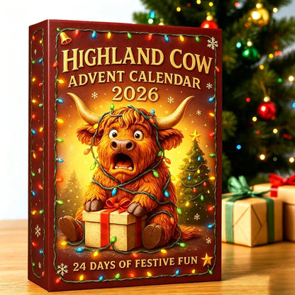 🎄 24 Days of Highland Cow Christmas Advent Calendar 2026