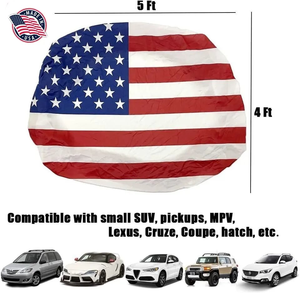 🎉Limited Time 50% Off✨American Car Hood Flag🦅
