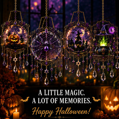 🎁Halloween Special Offer 50% OFF –🏰🎃Halloween Crystal Light Catcher