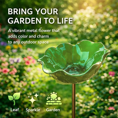 💖🎁2026 Father's Day Gifts 50% Off--🎁Handmade Flower Garden Stake🐦