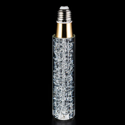 💡Cracked Crystal Tubular LED Filament Edison Light Bulb