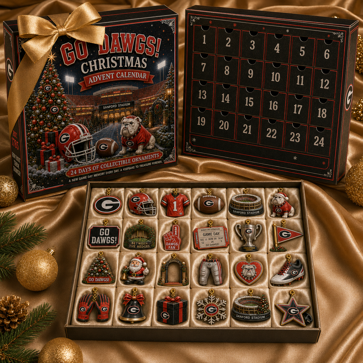 🎄 Go Dawgs! Football Christmas Advent Calendar