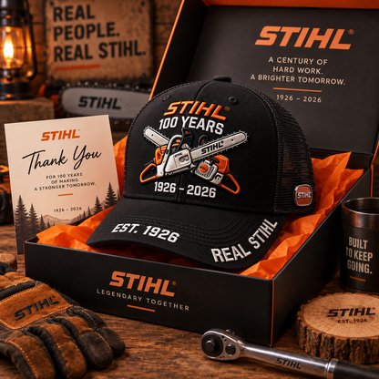 STIHL 100th Anniversary Commemorative Trucker Cap