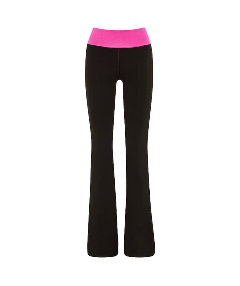 Skeleton Foldover Leggings
