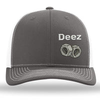 Charcoal Grey/White