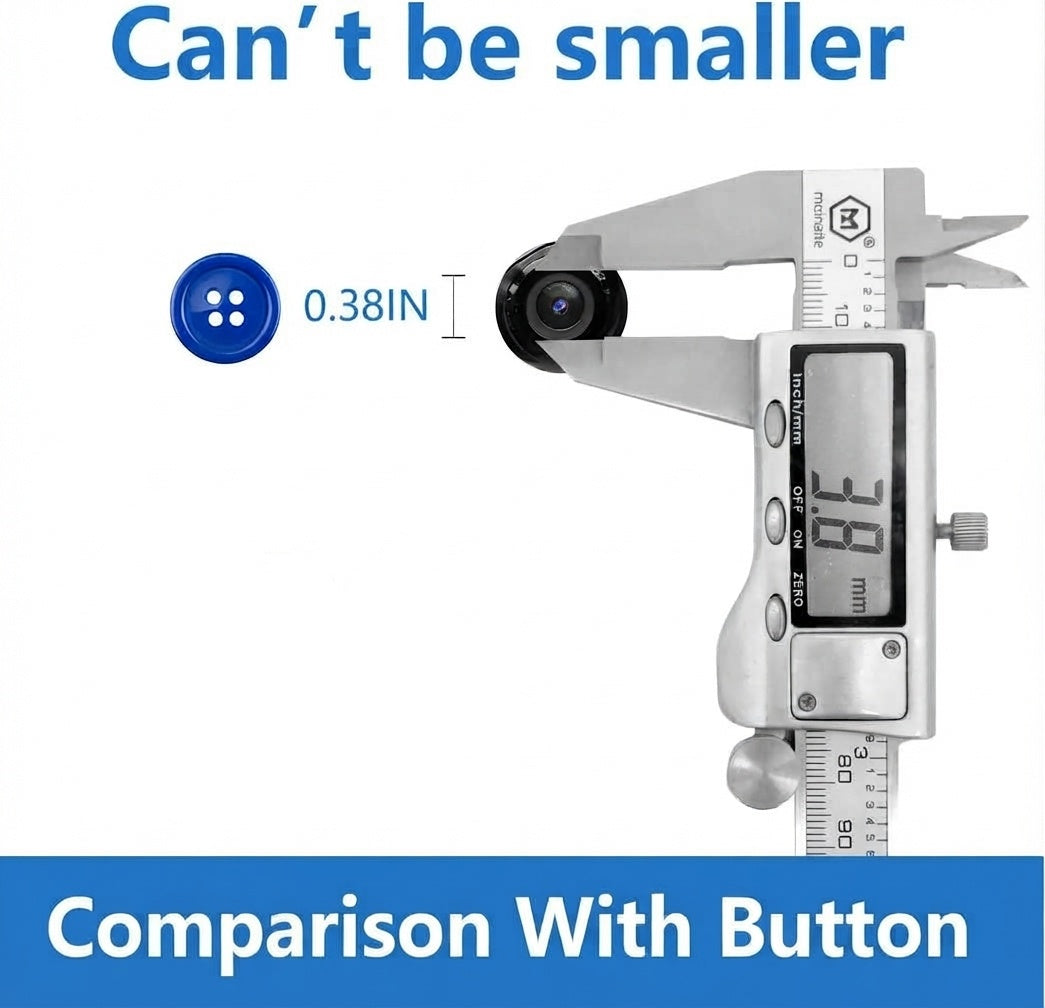 Smallest Wireless WiFi Camera,HD1080P Spy Camera,Smart Home Camera,Portable Baby Monitor Camera,Pet Camera with Night Vision,Motion Detection,Cloud Storage for Security with iOS Android APP