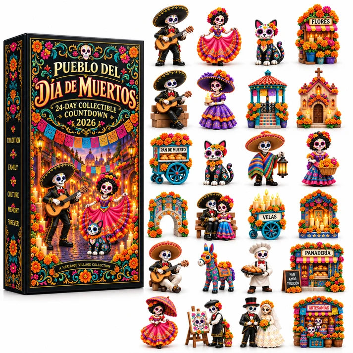 2026 "Day of the Dead Village" – A Day of the Dead-themed 24-day collector's edition advent calendar, featuring 24 unique miniatures.