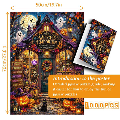 💥🏆The Witch’s Emporium Jigsaw Puzzle 1000 Pieces