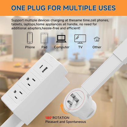 Last Day 49% OFF🔥Adjustable Electrical Outlet Extender Stick