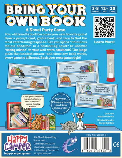 Bring Your Own Book: A Novel Party Game 📚🐱
