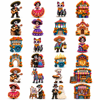 2026 "Day of the Dead Village" – A Day of the Dead-themed 24-day collector's edition advent calendar, featuring 24 unique miniatures.