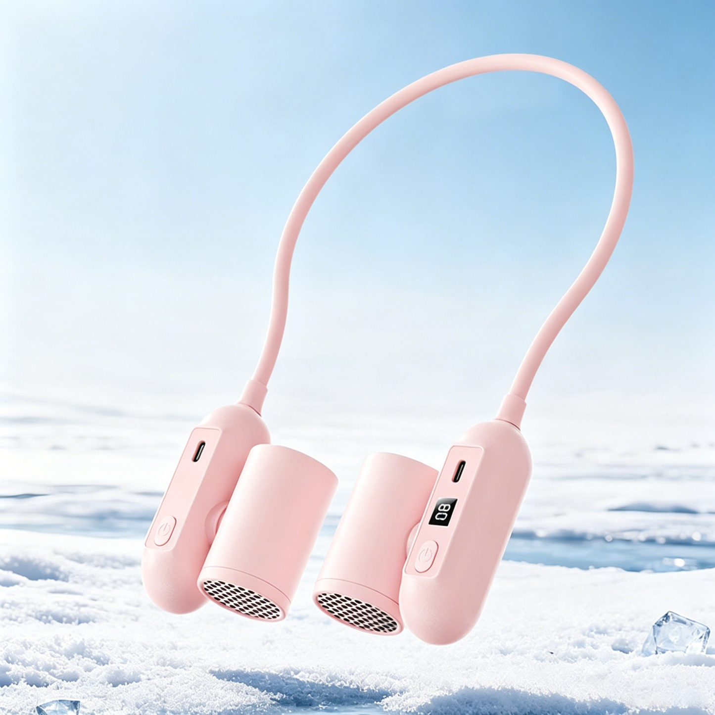 360° Freely Bendable Adjustment 🧴Dual Cooling Fan