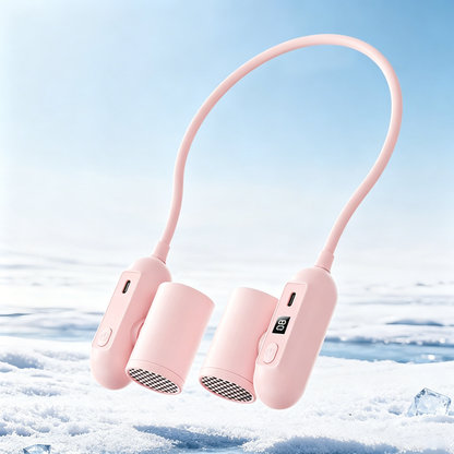 360° Freely Bendable Adjustment 🧴Dual Cooling Fan