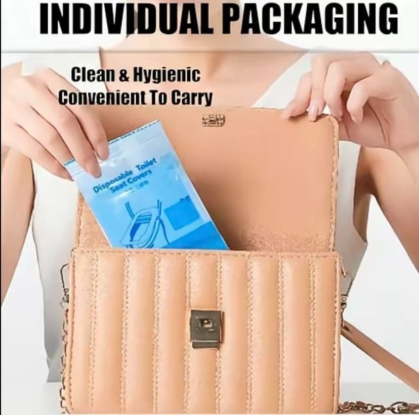2026 Hot Sale🚽 Disposable Toilet Seat Covers – Portable Hygiene Protection Wherever You Go