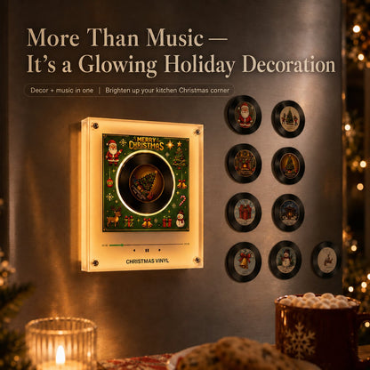 🎄 Christmas Magnetic Vinyl Jukebox