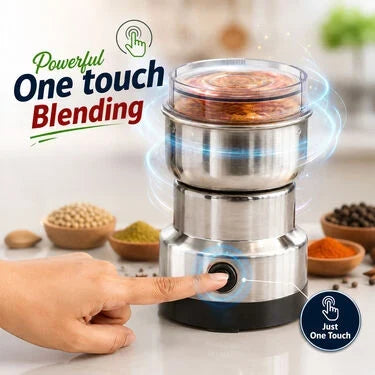 one touch electric coffee and spice grinder