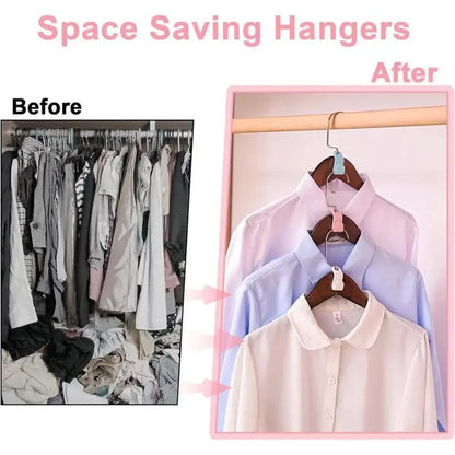 ✨Space Saving Hangers Connector Hooks 20 Counts