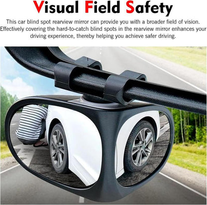 🚗360° Rotatable Car Blind Spot Mirror