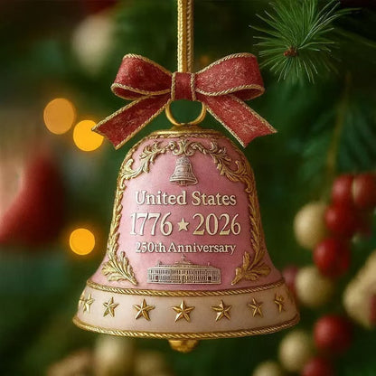 🔥Last Day: 49% OFF🔔United States 250th Anniversary Bell Ornament