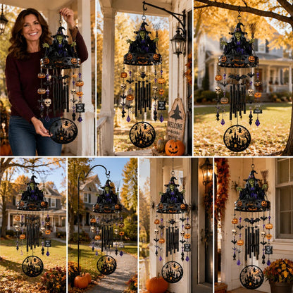 🔥🔥🔥2026 New High-Quality Fully Handmade Custom Witch-Themed Outdoor Wind Chime