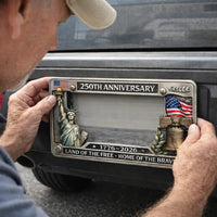 License plate frame
