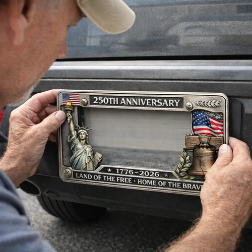 🔥🇺🇸 250th Anniversary Commemorative License Plate Frame🗽