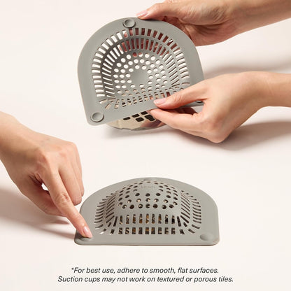 🏆75K+ SOLD!🚿 Silicone Hair Catcher for Shower Drains