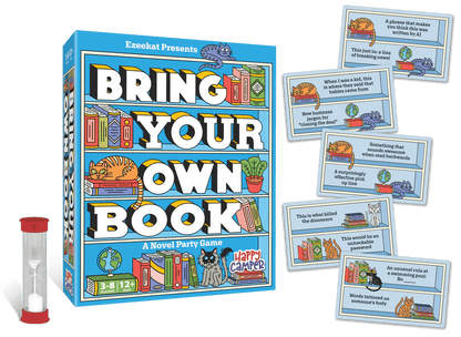 Bring Your Own Book: A Novel Party Game 📚🐱