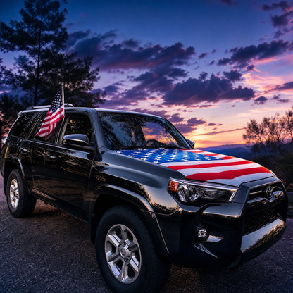 🎉4th Of July Flash Sale 65K+🔥American Car Hood Flag🦅