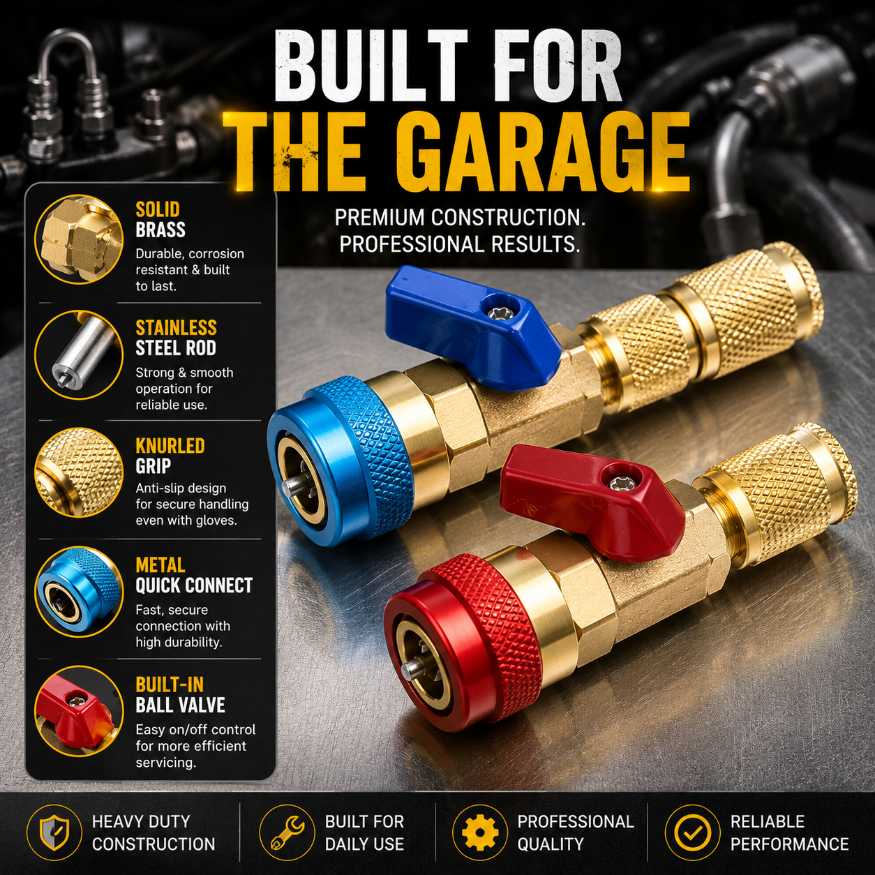 🔧 R134A A/C Valve Core Remover & Installer Kit – Fast, Controlled A/C Service