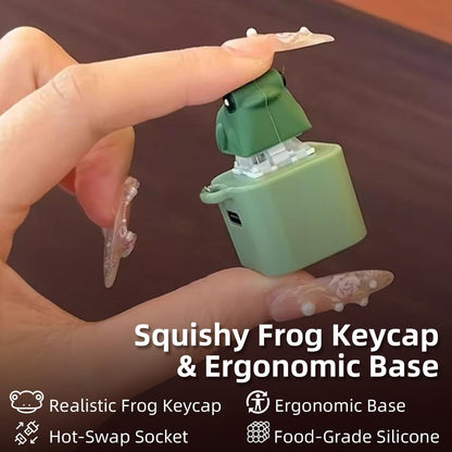 💖Hot 48% OFF🦎✨ Lizard, Frog & Coquí Button Keychain