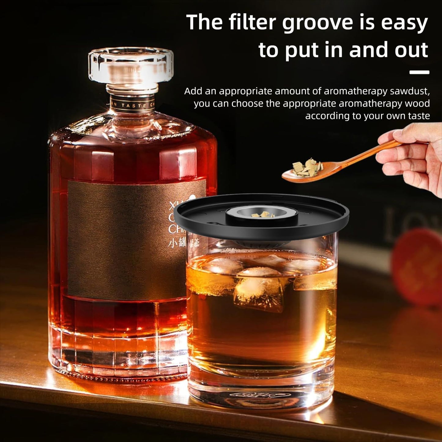 🎁Hot Sales Promotion 49% OFF🔥Electric Whiskey Smoker Kit Built-in Lighter