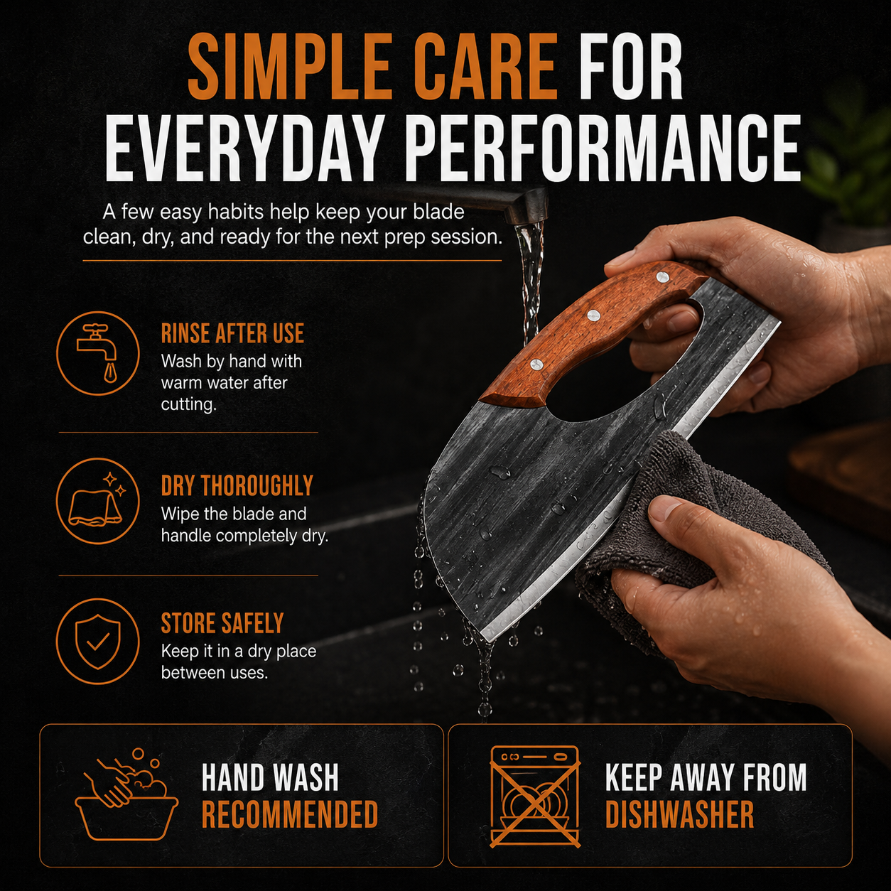 🔥 Buy 1 Get 1 Free  🎁 | Hand-Forged Kitchen Slicing Cleaver 🍖