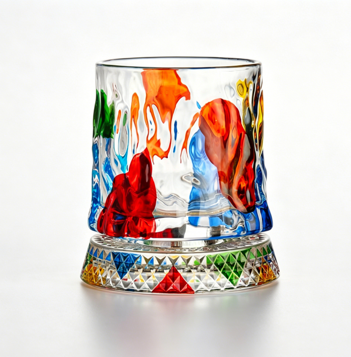 🥛💎New Year Hot Sale 49% OFF✨🔥360° Rotating Whiskey Glass Tumbler