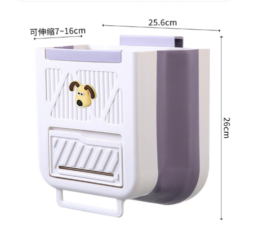 🧑‍🍳No Bending For Food Waste Disposal 🗑️ Extra Large Wall Mount Kitchen Trash Can
