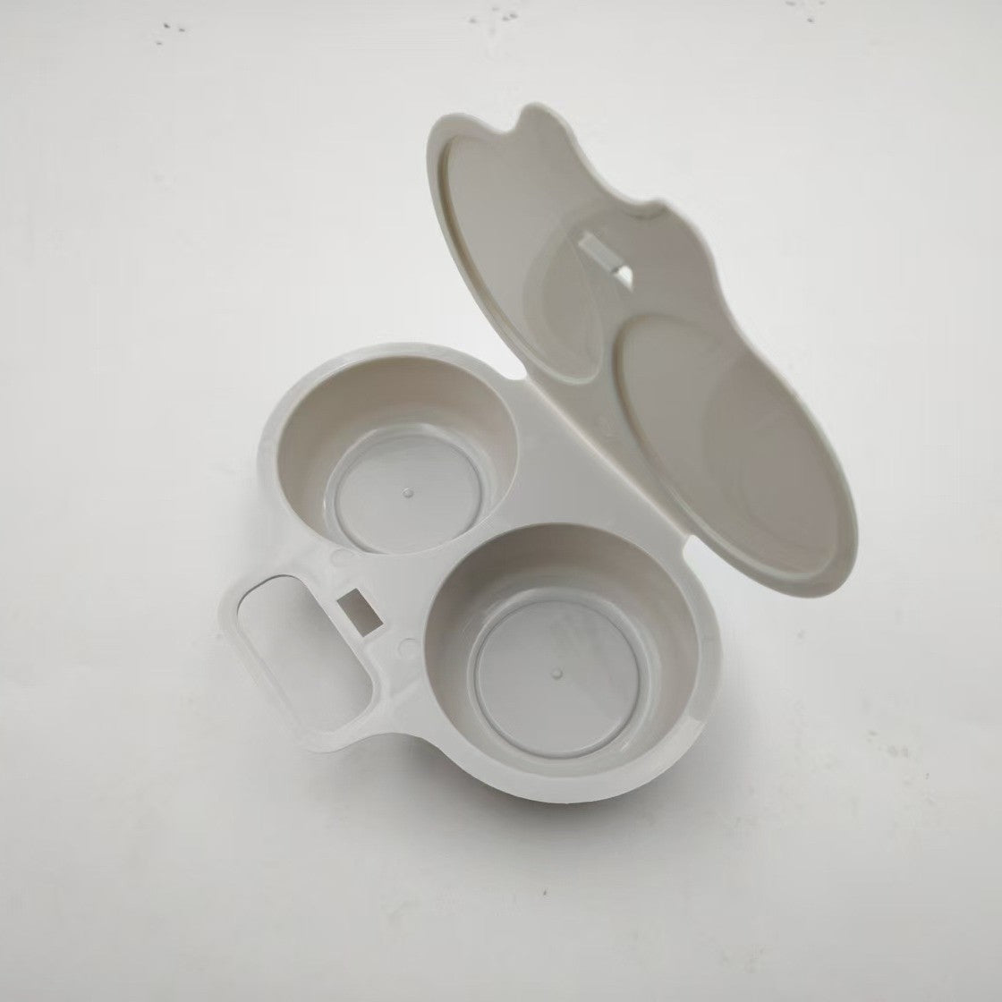 🥚✨BUY 1 GET 1 FREE! Dual Cavity Microwave Egg Poacher – Quick oil‑free cooking, food‑grade PP & versatile. Perfect for busy mornings – healthy breakfast in minutes! ⚡🍳