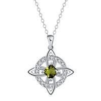 August / Peridot Crystal