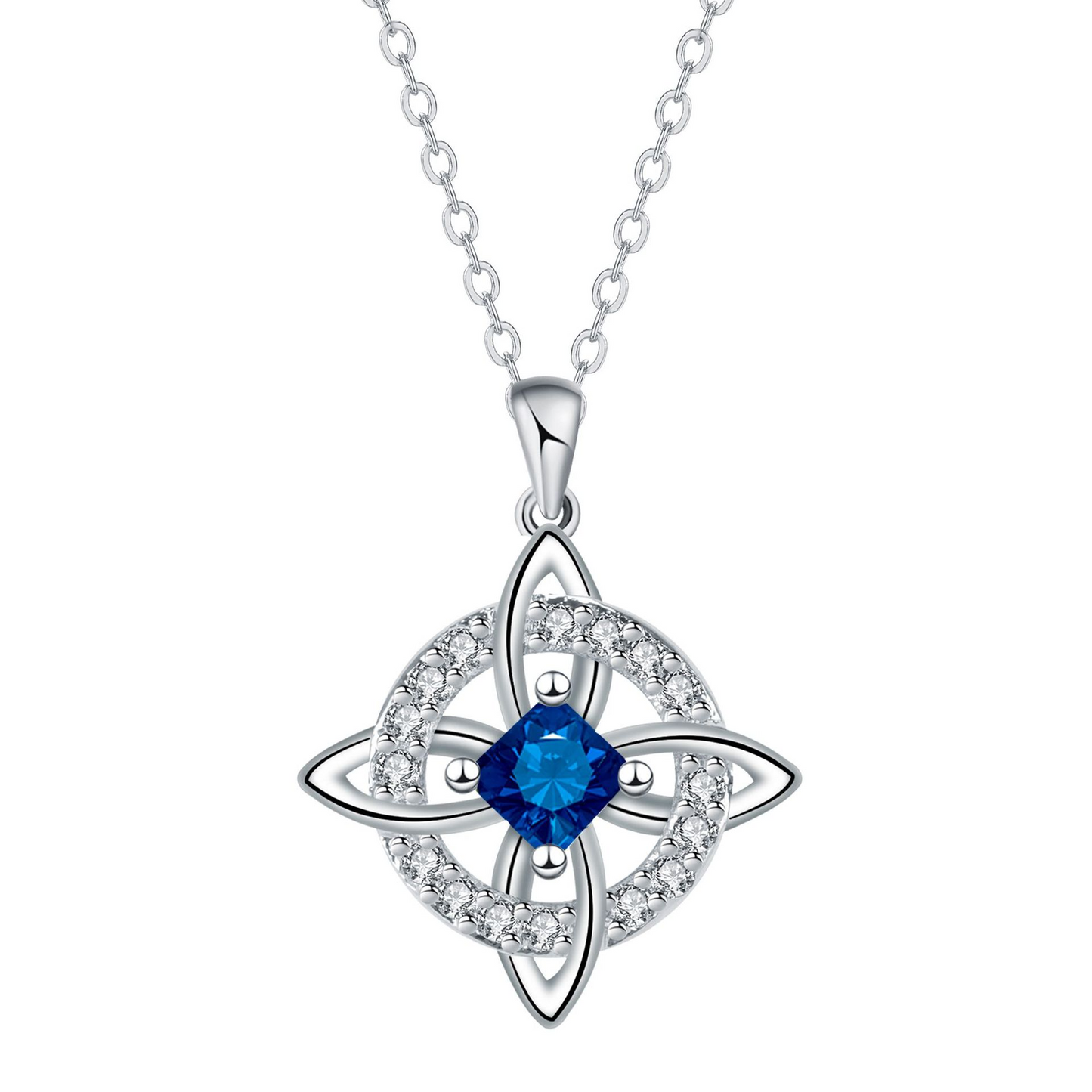 Mystical Birthstone Witches Knot Necklace – Natural Crystal 🔮💞Protect Your Loved Ones