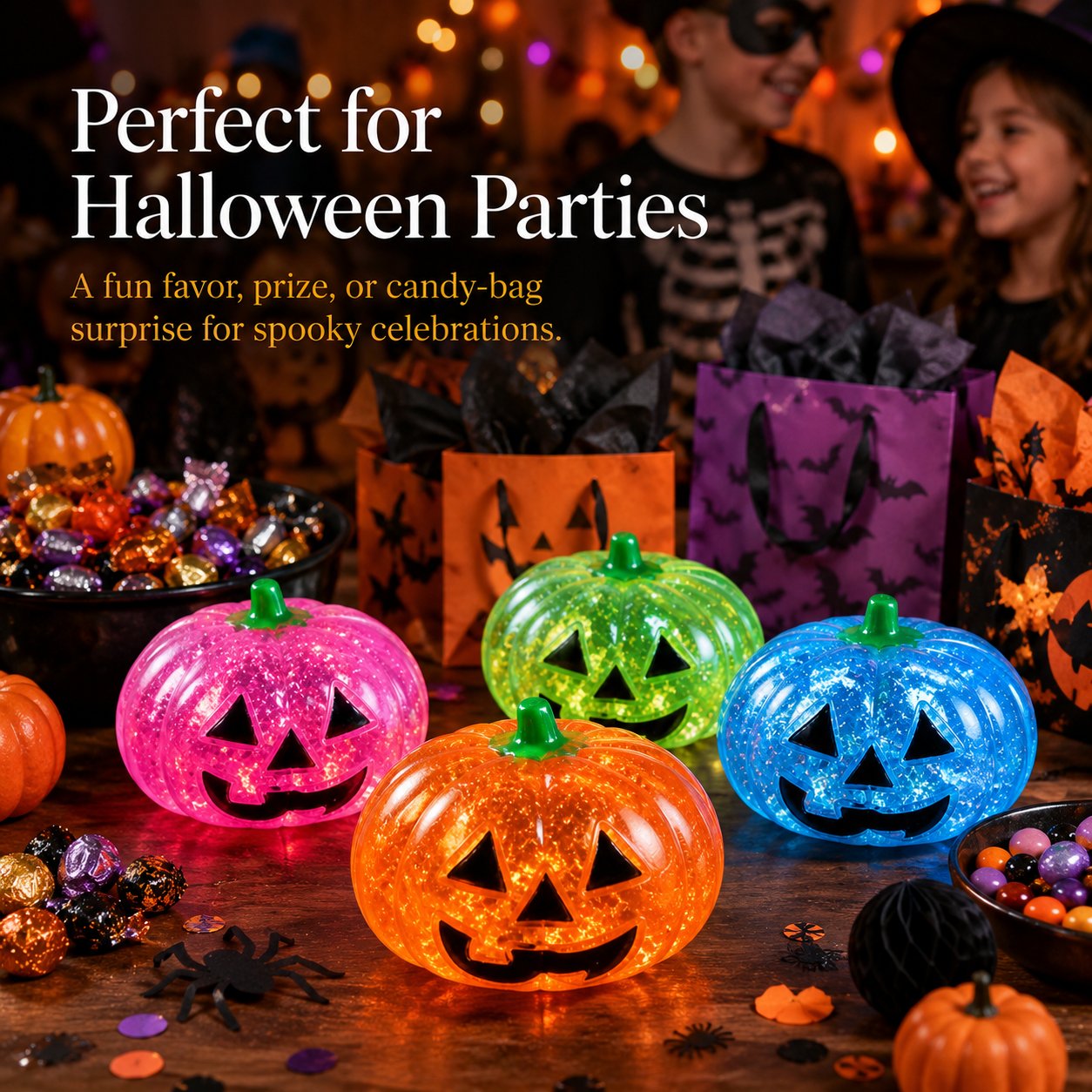 Cute Halloween Pumpkin Squishy Toy